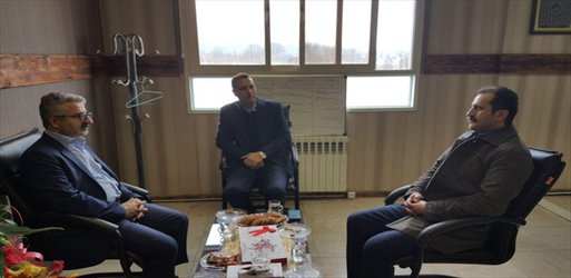 بازدید نماینده مردم لاهیجان و سیاهکل در مجلس از سمای لاهیجان