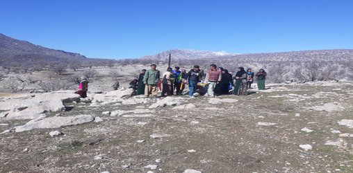 انتقال مصدوم ۴۰ ساله سقوط از ارتفاع توسط بالگرد اورژانس ۱۱۵یاسوج +عکس