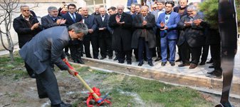 مراسم کلنگ زنی پروژه مرکز جامع پیشگیری و کنترل سرطان محب مهر