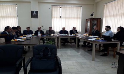 برگزاری نشست همکاری دانشکده علوم دامی و شرکت صنایع غلتک شرق