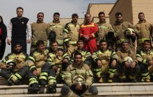 اطفای حریق در دانشگاه آزاد اسلامی واحد یادگار امام خمینی(ره)شهرری