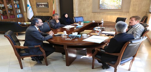 دیدار مدیر کل نظارت بر طرح های عمرانی وزارت علوم با رییس دانشگاه