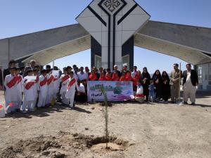 برگزاری مراسم درختکاری در پردیس جدید مجتمع