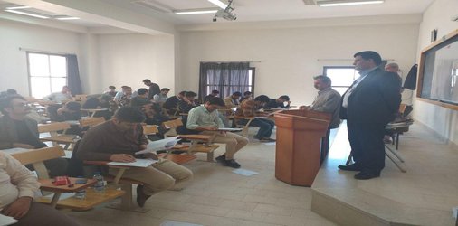 ششمین آزمون استخدامی دستگاه های اجرایی در دانشگاه حکیم سبزواری برگزار شد
