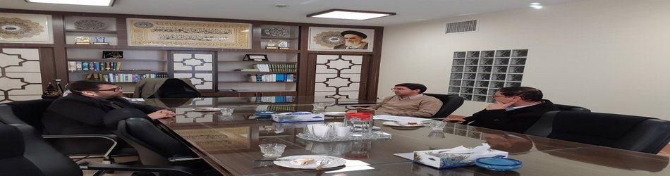 نشست مشترک ریاست دانشگاه نهاوند با مدیر کل کمیته امداد امام خمینی (ره)