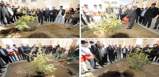 دانشگاه ارومیه در هفته درختکاری به استقبال بهار رفت