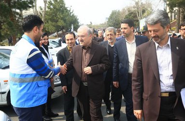 برگزاری مانور مدیریت مهندسی بهداشت محیط در سلامت نوروزی در دانشگاه علوم پزشکی ایران