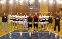 قهرمانی تیم والیبال کارکنان و اساتید واحد اهواز در مسابقات والیبال دانشگاه آزاد اسلامی استان