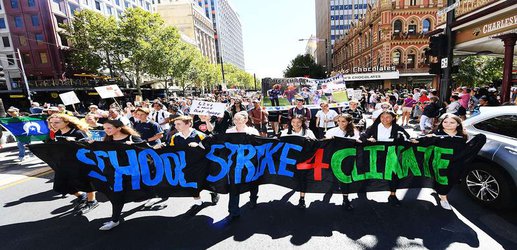 Students join massive global strike against climate change