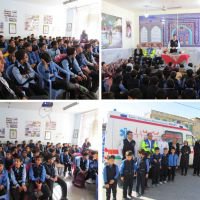 بیش از ۶ هزار دانش آموز فسایی  با خطرات و حوادث چهارشنبه سوری آشنا شدند