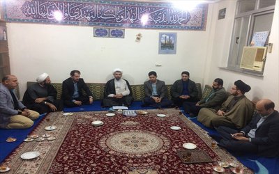 دیدار دانشگاهیان دانشگاه آزاد اسلامی با امام‌جمعه جدید سیاهکل