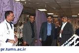 بازدید دکتر سهراب پور معاون آموزش دانشگاه از مرکز طبی کودکان