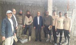 بازدید سرپرست دانشگاه مازندران از فعالیت های گروه جهادی علویون