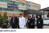 بازدید نوروزی دکتر وسکویی، عضو هیئت رئیسه دانشگاه از بیمارستان های امیراعلم و فارابی در دهمین روز سال جدید
