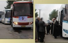 با حضور ریاست محترم دانشگاه آزاد اسلامی استان گیلان و جمعی از معاونین و مدیران دانشگاه : اعزام ۳۵۰  نفر از دانشجویان دانشگاه آزاد اسلامی واحد رشت به اردوی راهیان نور