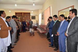 دیدار ریاست مجتمع با اعضای هیات علمی و کارکنان به مناسبت تبریک سال نو