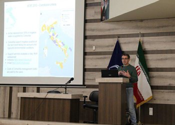 برگزاری کارگاه تجارب مدیریت سیستم های آبیاری در ایتالیا در دانشکده کشاورزی دانشگاه فردوسی مشهد