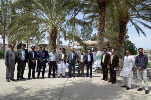 بازدید رئیس و سایر مسئولین مجتمع از ایستگاه صلواتی به مناسبت اعیاد شعبانیه