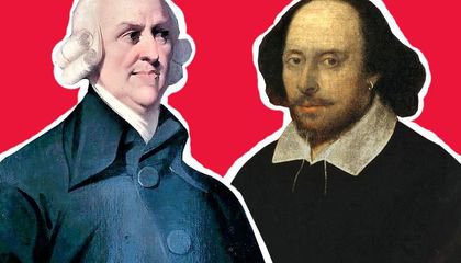 How the Invisible Hand of William Shakespeare Influenced Adam Smith