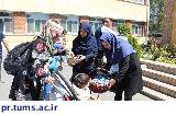 برپایی ایستگاه صلواتی به مناسبت اعیاد شعبانیه در مرکز طبی کودکان