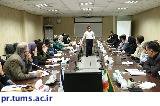 برگزاری جلسه پویش دانشگاه علوم پزشکی تهران برای حمایت از سیل زدگان در معاونت بهداشت