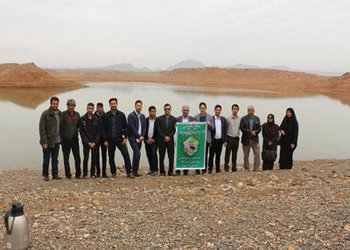 بازدید دانشجویان، کارکنان و جمعی از اعضای محترم هیات علمی از پروژه های آبخیزداری