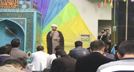 گزارش تصویری-برگزاری مراسم احیا نیمه شعبان در مسجد جامع دانشگاه آزاد اسلامی مشهد به همت کانون مهدویت ، نهاد نمایندگی مقام معظم رهبری و معاونت فرهنگی دانشجویی دانشگاه