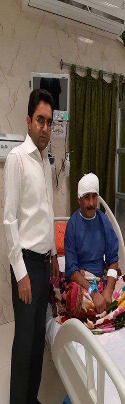 برداشت موفقیت آمیز تومور مغزی در بیمارستان  امام خمینی(ره) دهدشت